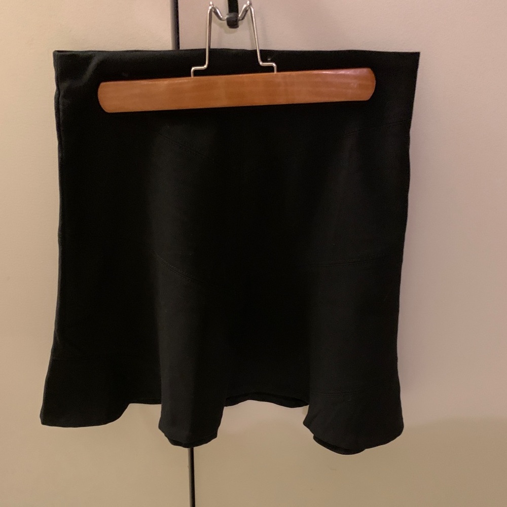 NWT, Black 17 inch fit and flare skirt